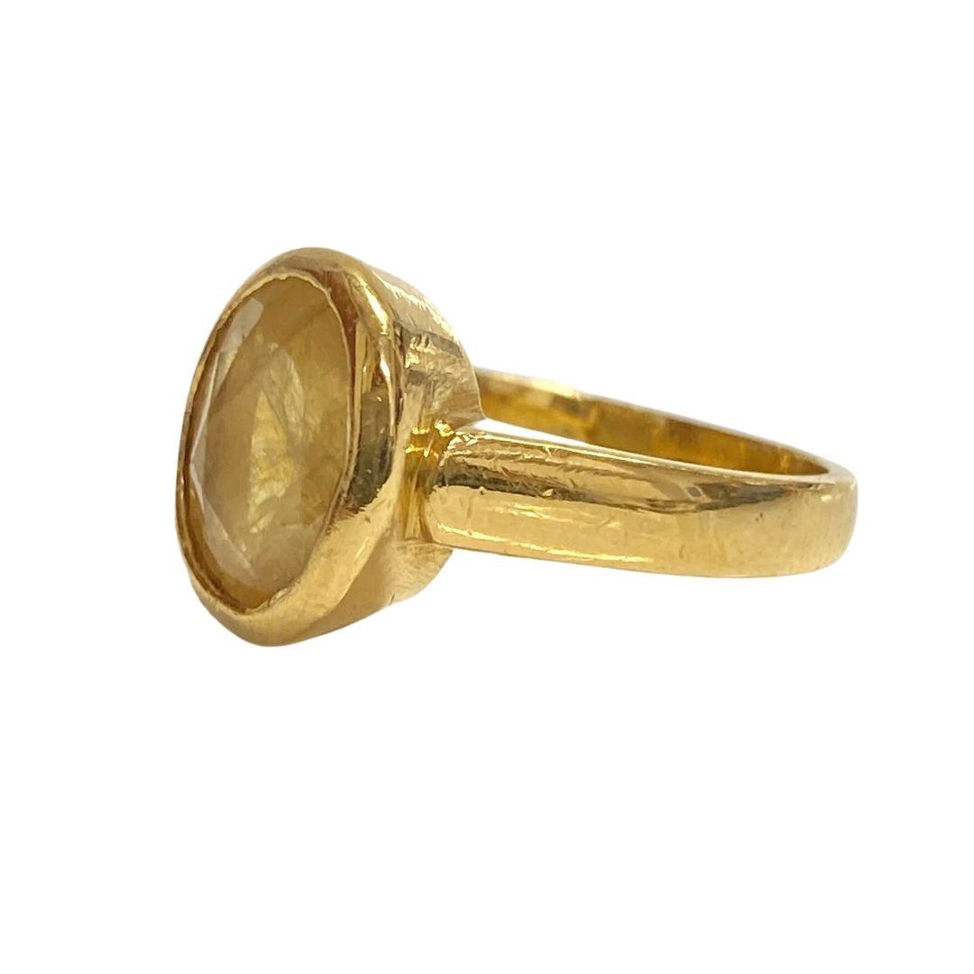 SGA Round 22k Gold Diamond Ring, Size: 2.5 at Rs 141000 in Jaipur | ID:  24040031562