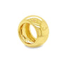 Vintage Pomellato 15MM Wide Frame Band Ring In 18K Yellow Gold-Rings-ASSAY