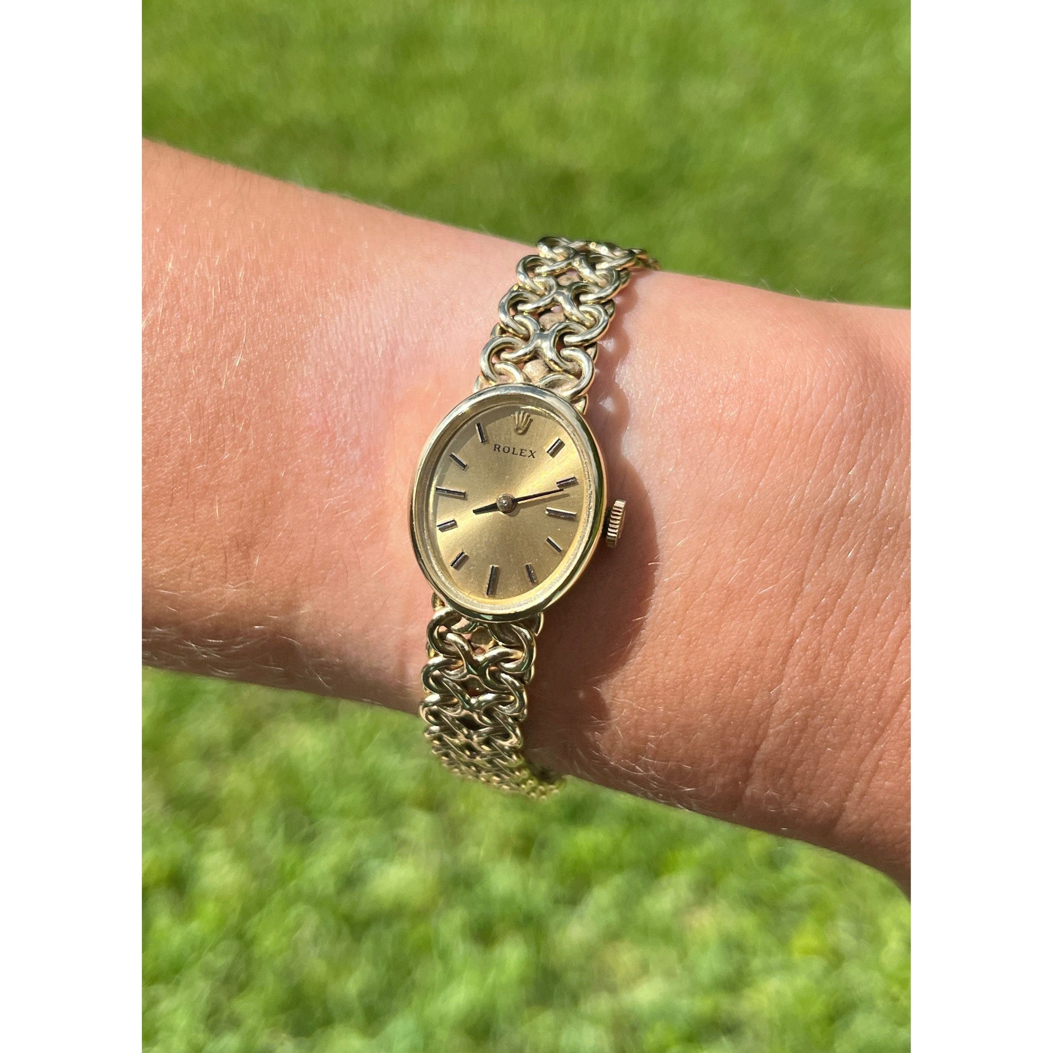 Vintage womens gold rolex Clearance