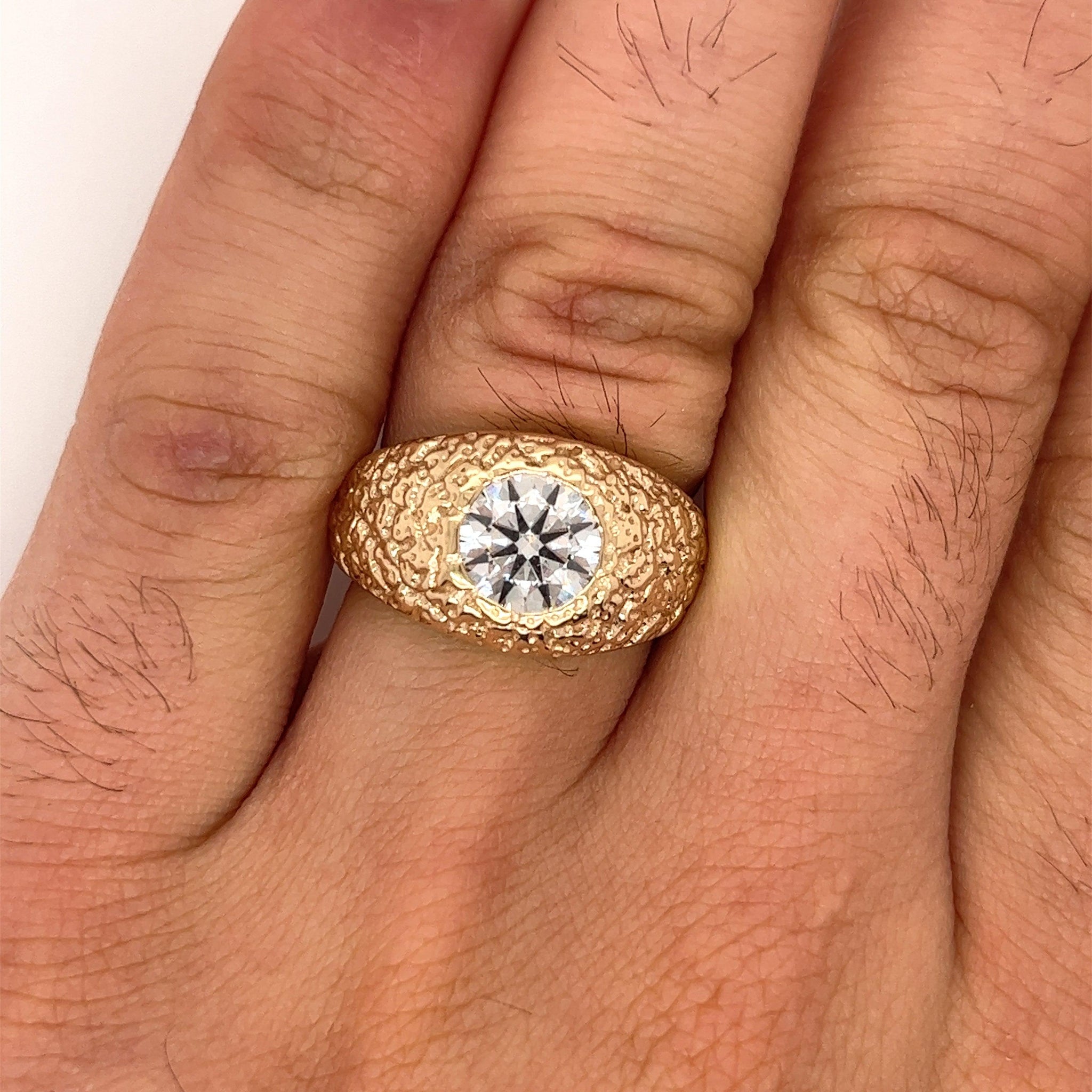 Diamond Gold Men's Rings SDR565 - Best Prices N Designs| Surat Diamond  Jewelry