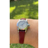 1950's Rolex Oyster Speedking Precision women's watch in red leather strap-watch-ASSAY