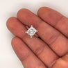 2.82 Carat Radiant Cut Lab Grown Diamond Ring in 18K White Gold IGI Certified-Diamond Ring-ASSAY