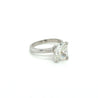 3.20 Carat Radiant Cut Lab Grown Diamond Solitaire Ring-Rings-ASSAY