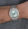 41MM Rolex Datejust With Light Blue Dial Roman Numerals Year 2010 Watch-Watches-ASSAY