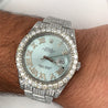 41MM Rolex Datejust With Light Blue Dial Roman Numerals Year 2010 Watch-Watches-ASSAY