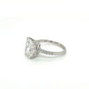 4.15 Carat Elongated Radiant Cut Lab Grown Diamond Ring | IGI Certified G/VS1-engagement ring-ASSAY