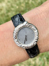 Angela Cummings Balon' style Women's wrist watch with leather strap-watch-ASSAY