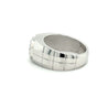 Bezel Set Solitaire 3 Carat Octagon CVD Lab Grown Diamond Mens Ring In Platinum-Rings-ASSAY