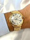 Cartier Ballon Bleu Jumbo Large 42mm Mens Watch in 18K Gold Ref. 2998 With Box & Papers-Watches-ASSAY