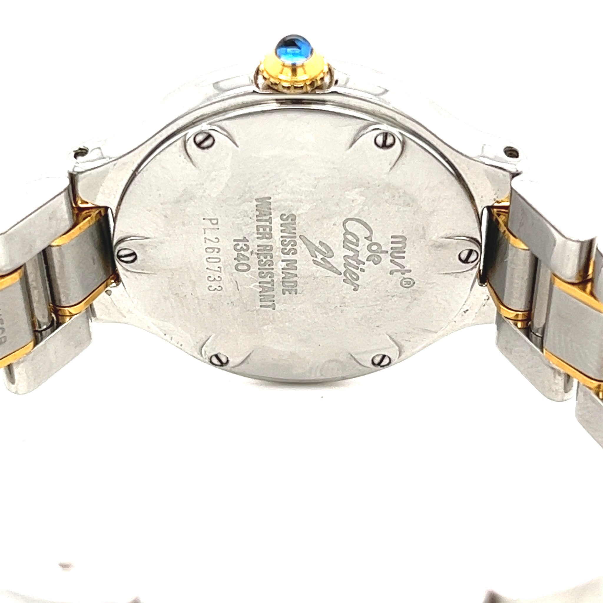 Cartier Must De 21 Ref. 1340 Two Tone 28mm Watch-Watches-ASSAY