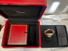 Cartier Roadster Ref. 2524 Men's Tonneau Large Size 18K Gold Watch in Leather with Box and Papers-Watches-ASSAY