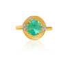 Oval Cut Colombian Emerald Ring - ASSAY