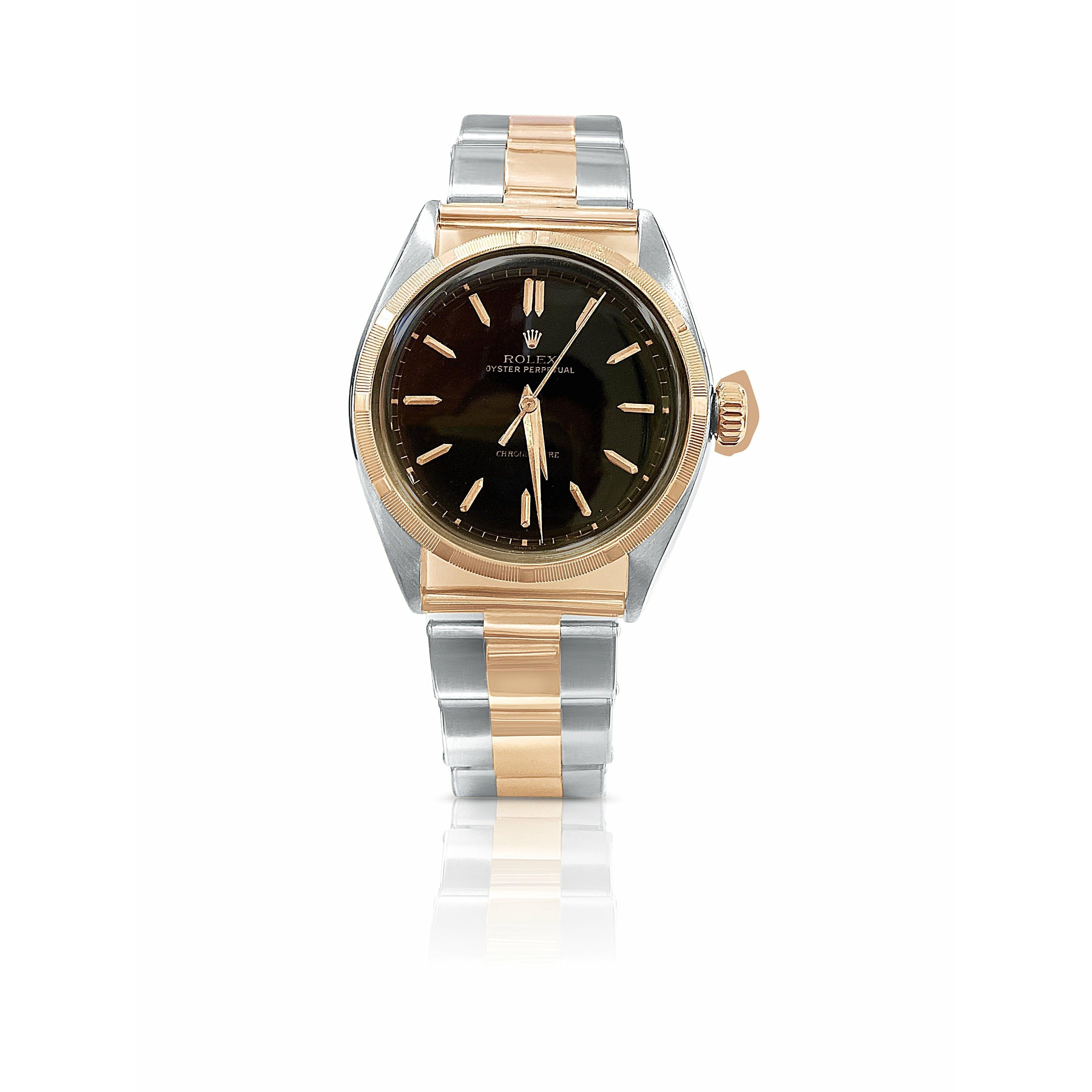 Rolex Oyster Perpetual Two Tone Rose Gold with 30mm Dial - ASSAY
