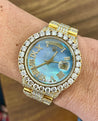 Rolex Presidential Day Date 18k Gold with MOP Dial and Fully Set Diamonds-Watches-ASSAY