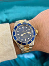 Rolex Submariner Date Blue Dial 40MM Ref. 16613 in 2-Tone Oyster Bracelet | Pre-Owned-Watches-ASSAY