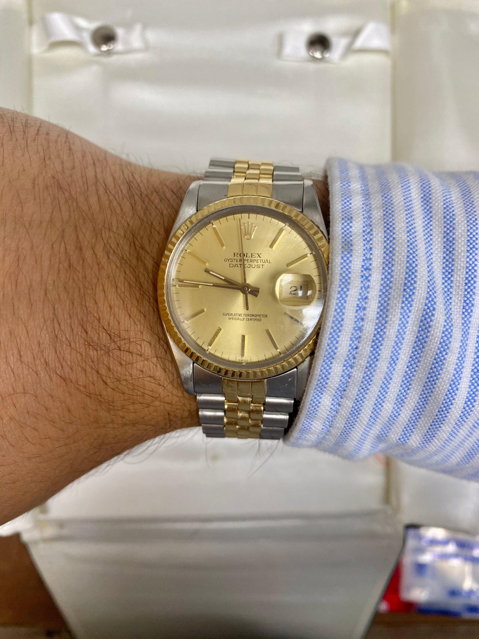 Two Tone Rolex DateJust With Jubilee Band - ASSAY